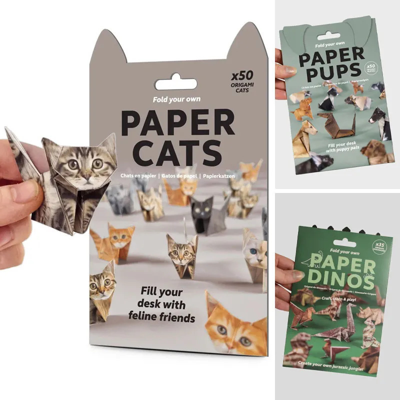 Art Craft Cat - Kertas Origami DIY Kreatif 50 Lembar
