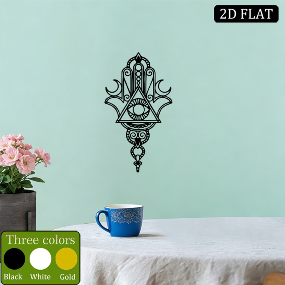 Art & Craft Valley - CIFBUY Hiasan Dinding Besi Hamsa Mata