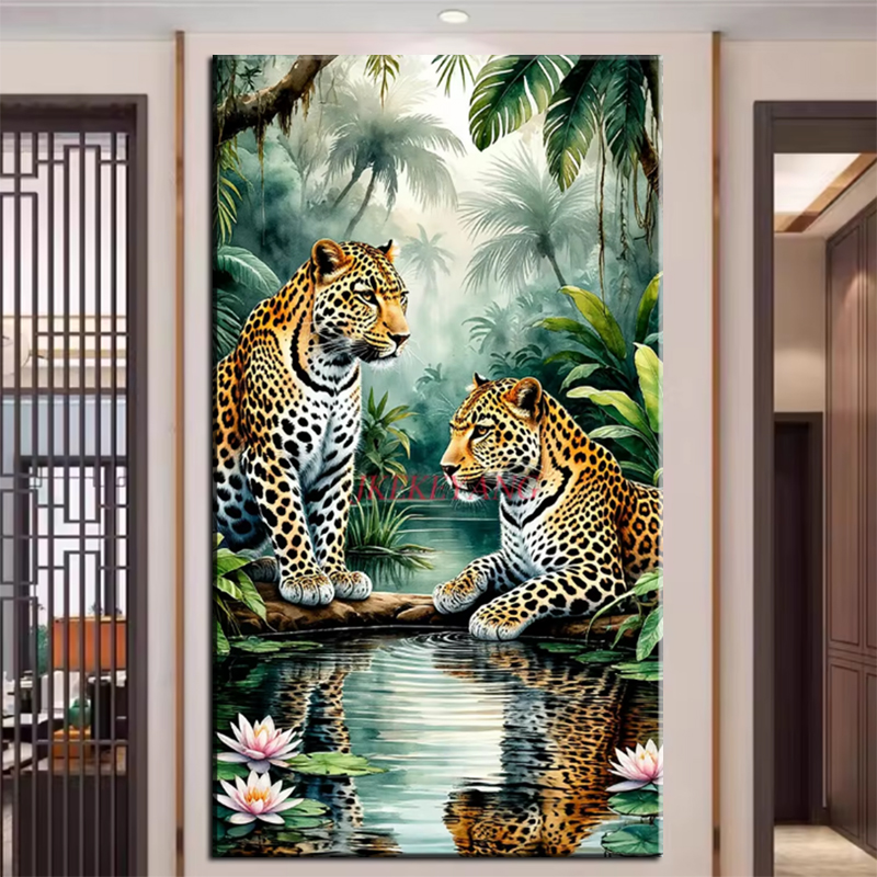 Art And Craft Jungle - Kit Lukisan Berlian Diy 5D Pemandangan