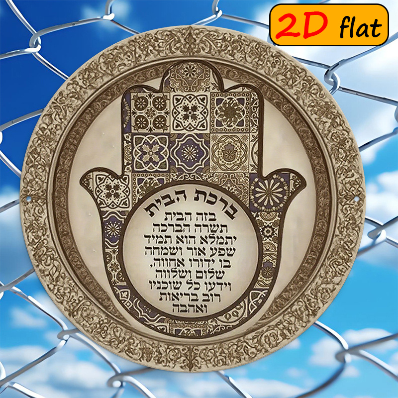 Art & Craft Valley - CIFBUY Hiasan Dinding Aluminium Bentuk Tangan