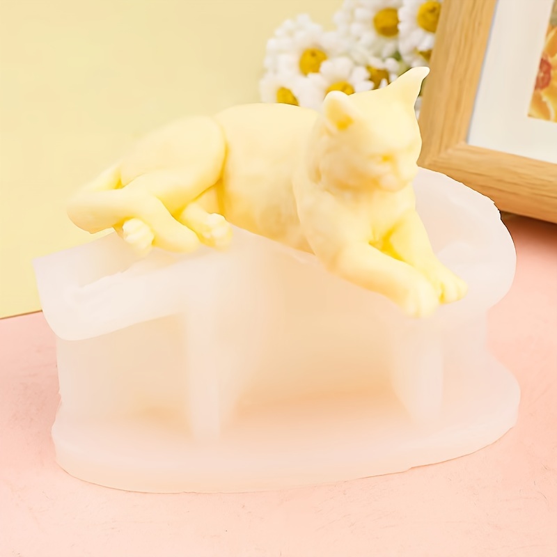 Art Craft Cat - Cetakan Kucing Silikon Kreatif, 1Pc Figur