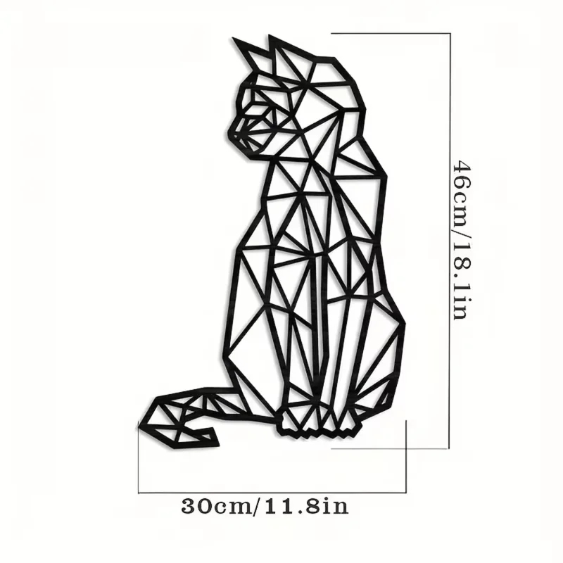 Art Craft Cat - Kerajinan Logam Ornamen Ruang Tamu Dekorasi
