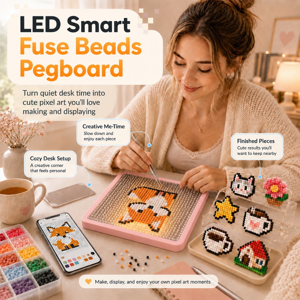 Art Craft App - Papan Manik-manik LED dengan Panduan Pola