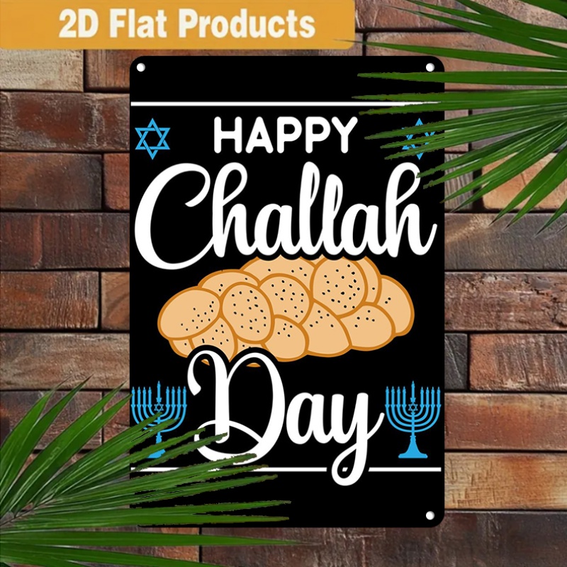 Art & Craft Valley - CIFBUY Seni Dinding Aluminium Menorah Yahudi