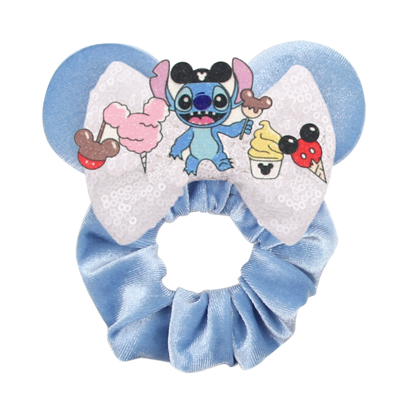 Art And Craft Hair - Ikat Rambut Scrunchies Telinga Tikus Lucu