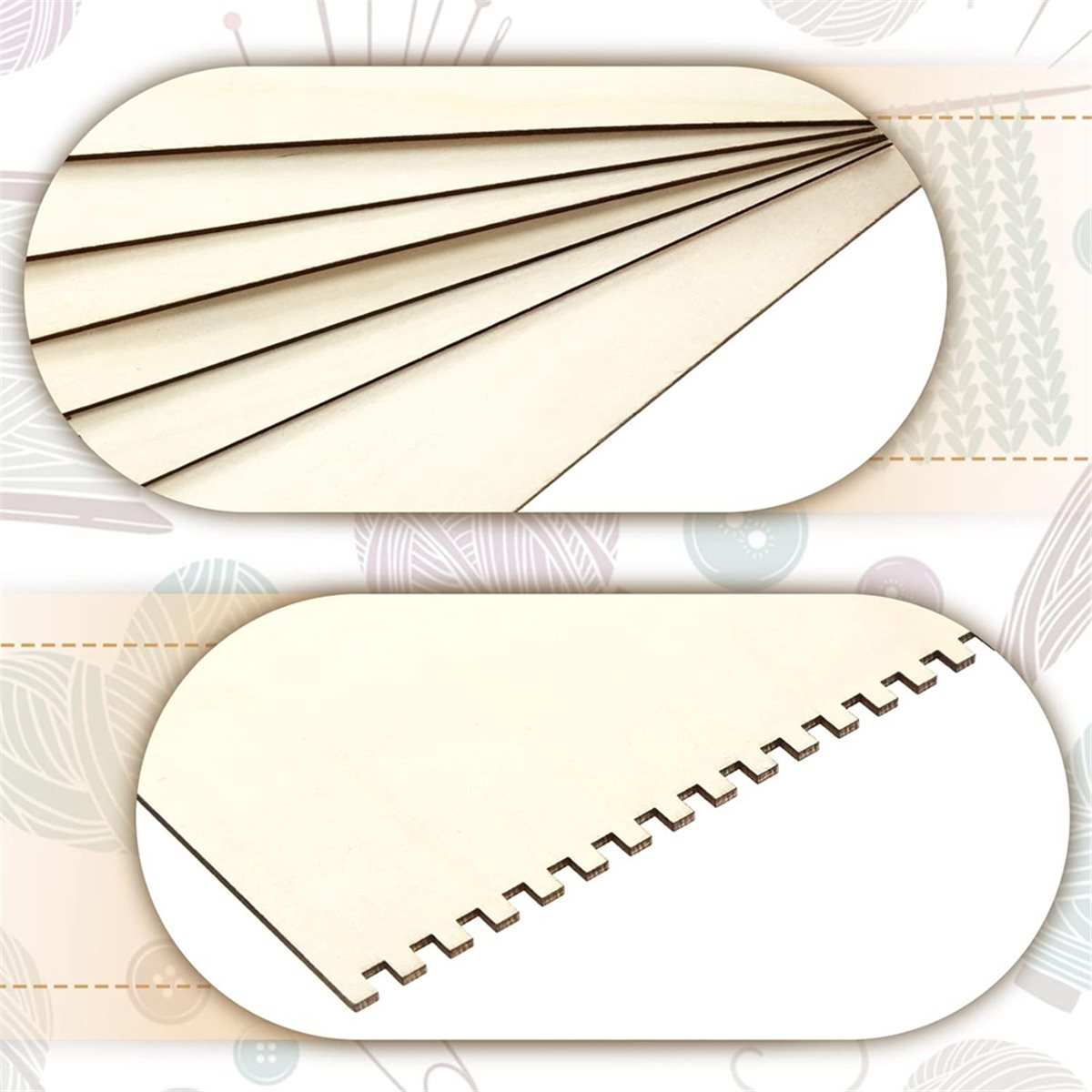 18 Pcs Alat Tenun Keranjang Ka - Art Craft Activity ulasan dan harga