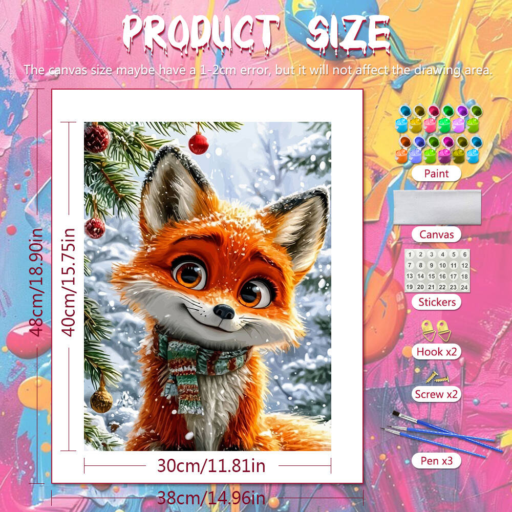 1pc Lukisan Minyak Digital Tan - Art Craft Winter ulasan dan harga