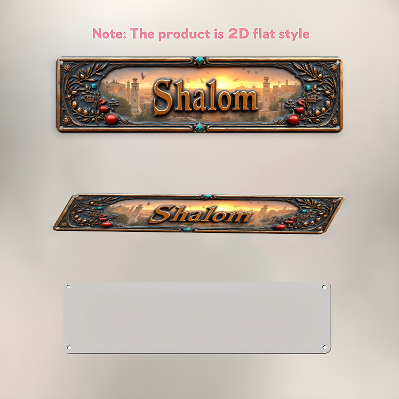 CIFBUY Vintage Shalom Hebrew A - Art & Craft Valley ulasan dan harga