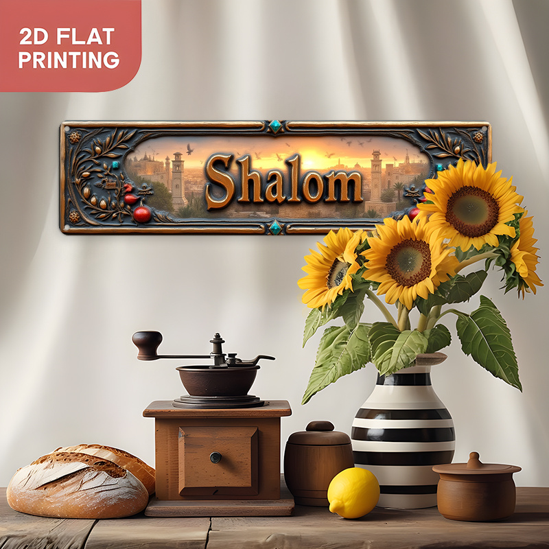 CIFBUY Vintage Shalom Hebrew A - Art & Craft Valley ulasan dan harga