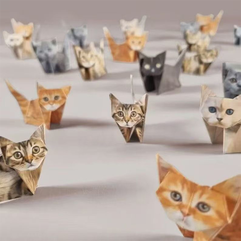 Kertas Origami DIY Kreatif 50  - Art Craft Cat ulasan dan harga