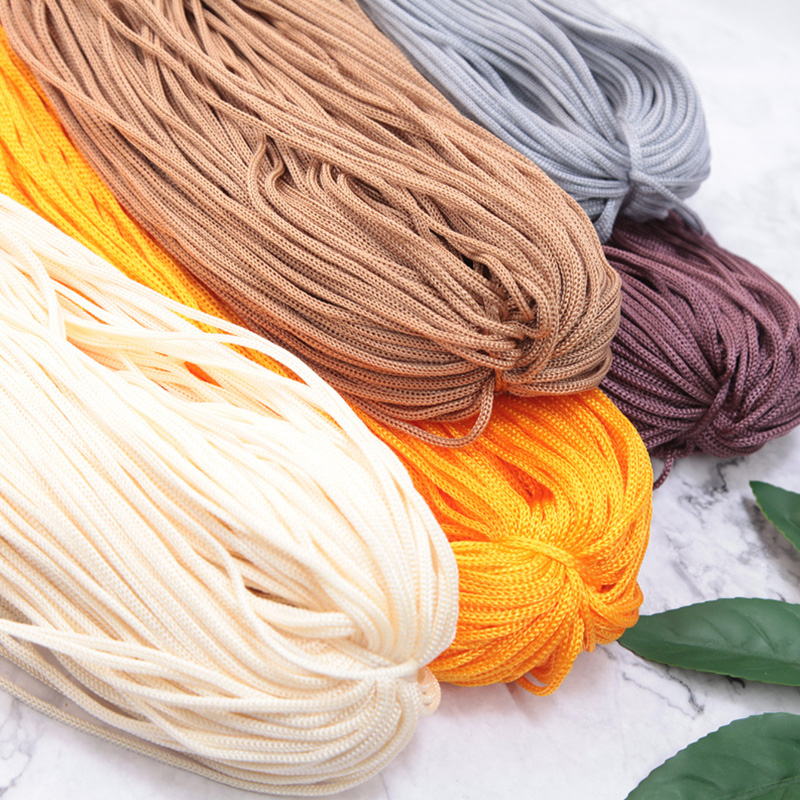 200M 3mm renda kabel nilon tal - Macrame Cord Cotton ulasan dan harga