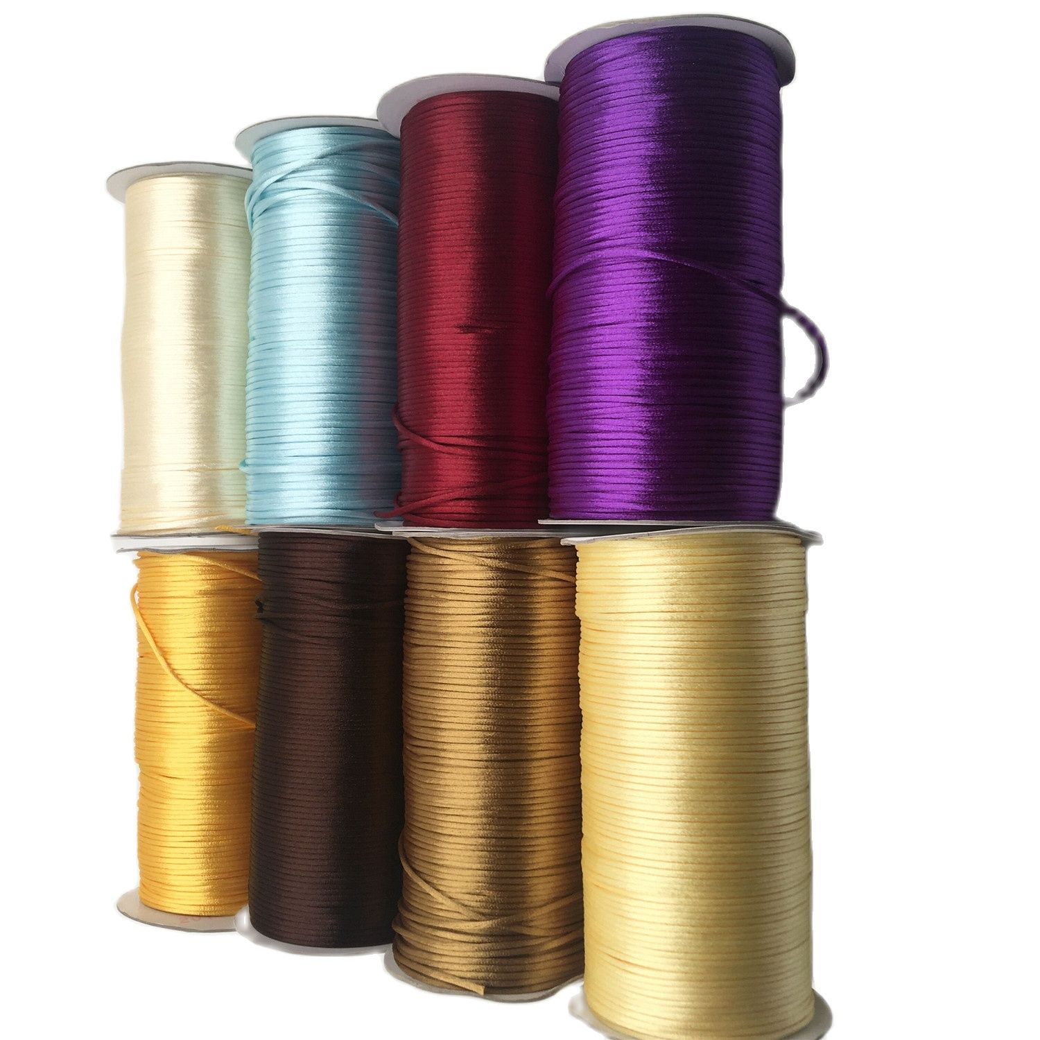 2Mm Kepang Macrame Sutra Tali  - Macrame Cord Cotton ulasan dan harga