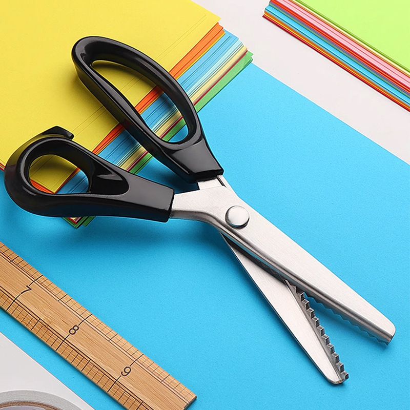 Gunting Kerajinan Zig Zag 2/3m - Art And Craft Zig Zag Scissors ulasan dan harga