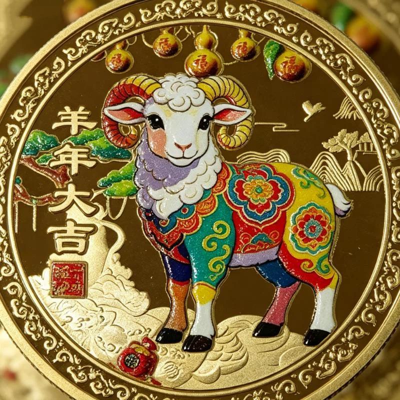 Koin Suvenir Tahun Kambing 202 - Art Craft Display ulasan dan harga