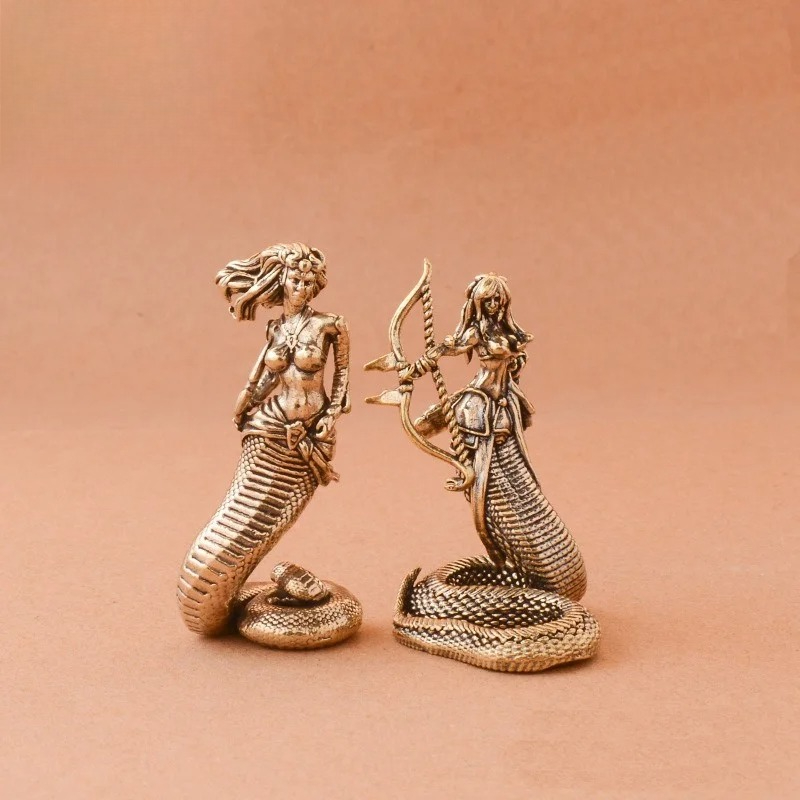 1 Buah Ornamen Medusa Kuningan - Tv Art And Craft ulasan dan harga