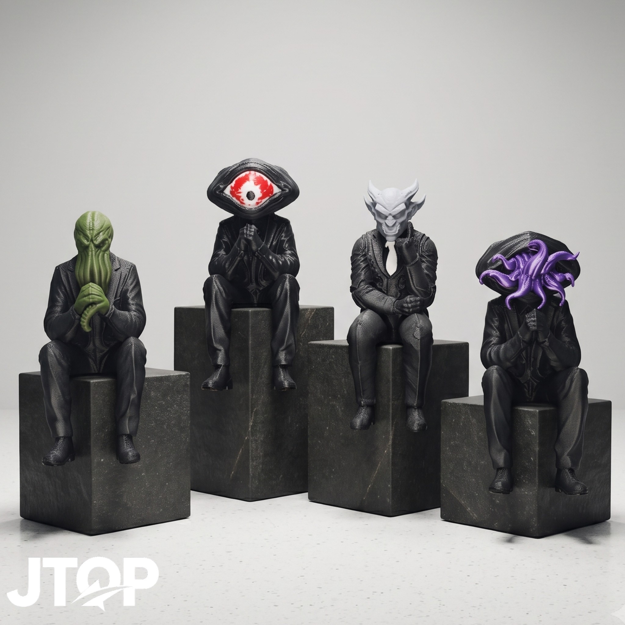4-Piece Dekorasi Halloween Pat - Art Craft Display ulasan dan harga