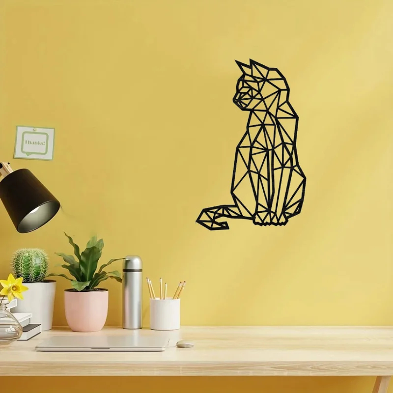 Kerajinan Logam Ornamen Ruang  - Art Craft Cat ulasan dan harga