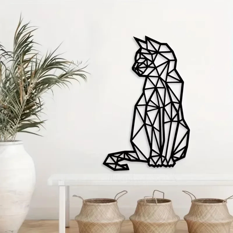 Kerajinan Logam Ornamen Ruang  - Art Craft Cat ulasan dan harga