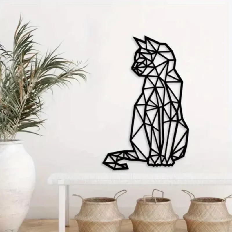 Kerajinan Logam Ornamen Ruang  - Art Craft Cat ulasan dan harga
