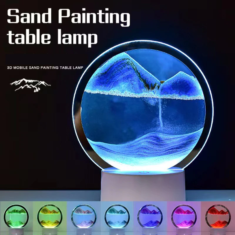 Lampu Pasir 3D LED 16 Warna RG - Art Craft Movement ulasan dan harga