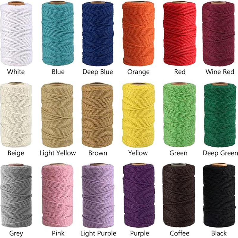 Tali Makrame 109 Yard 2mm, Ben - Macrame Cord Cotton ulasan dan harga