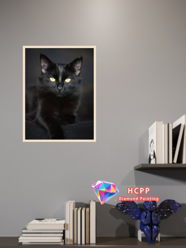 Kit Lukisan Berlian Hewan Kuci - Art Craft Cat ulasan dan harga
