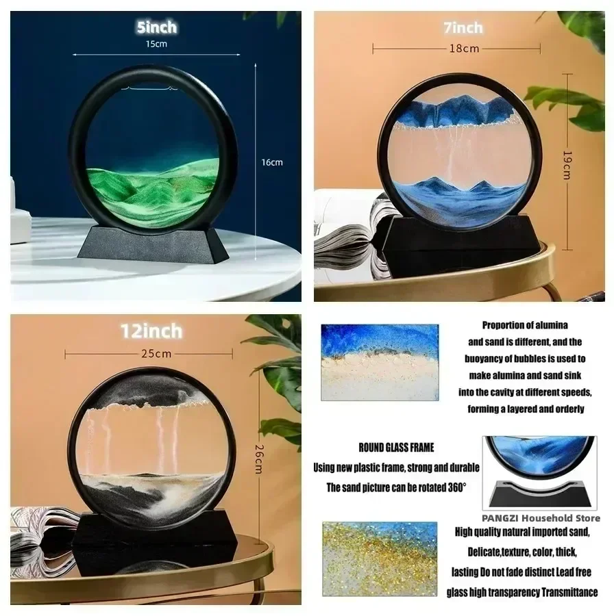Gambar Pasir Bergerak 3D di Ka - Art Craft Movement ulasan dan harga