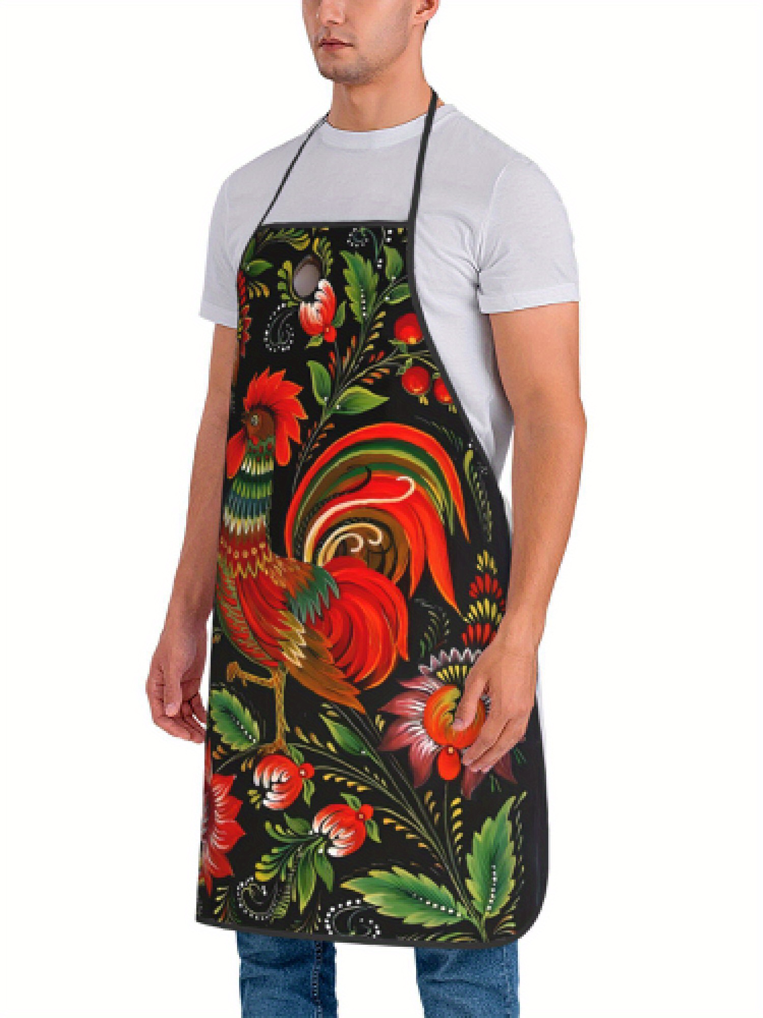 1 Buah Celemek Seni Rakyat Rus - Art Craft Restaurant ulasan dan harga