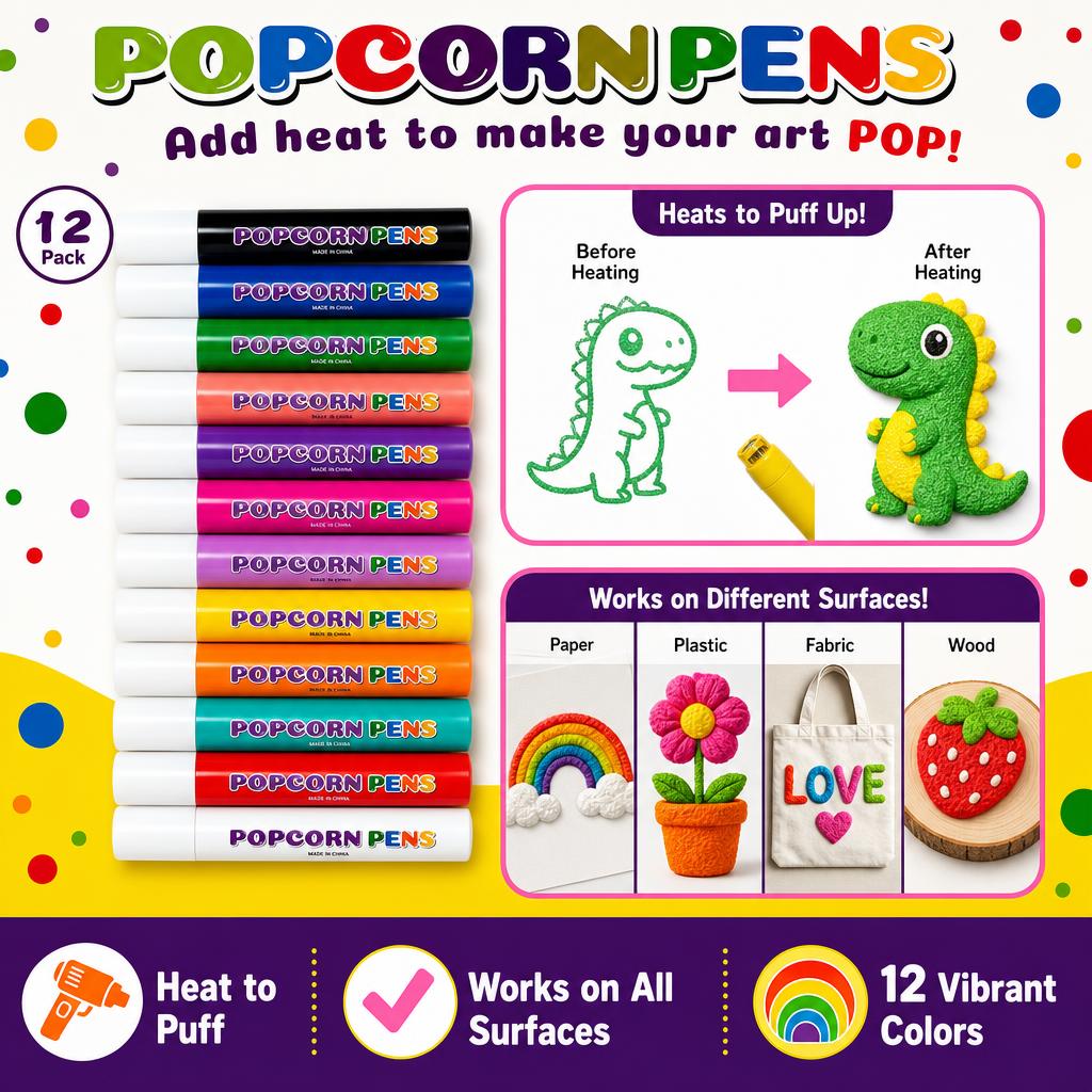 12 Warna Pena 3D Ajaib yang Di - Art Craft Stationery ulasan dan harga