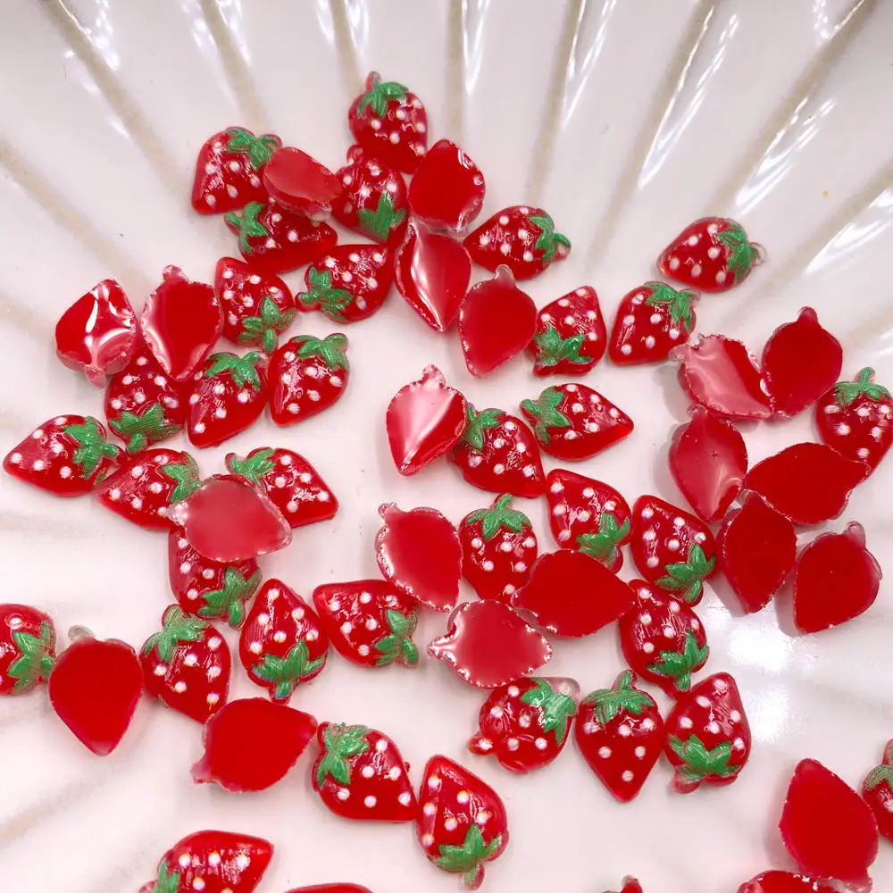 60 Buah Patung Stroberi Merah  - Tv Art And Craft ulasan dan harga