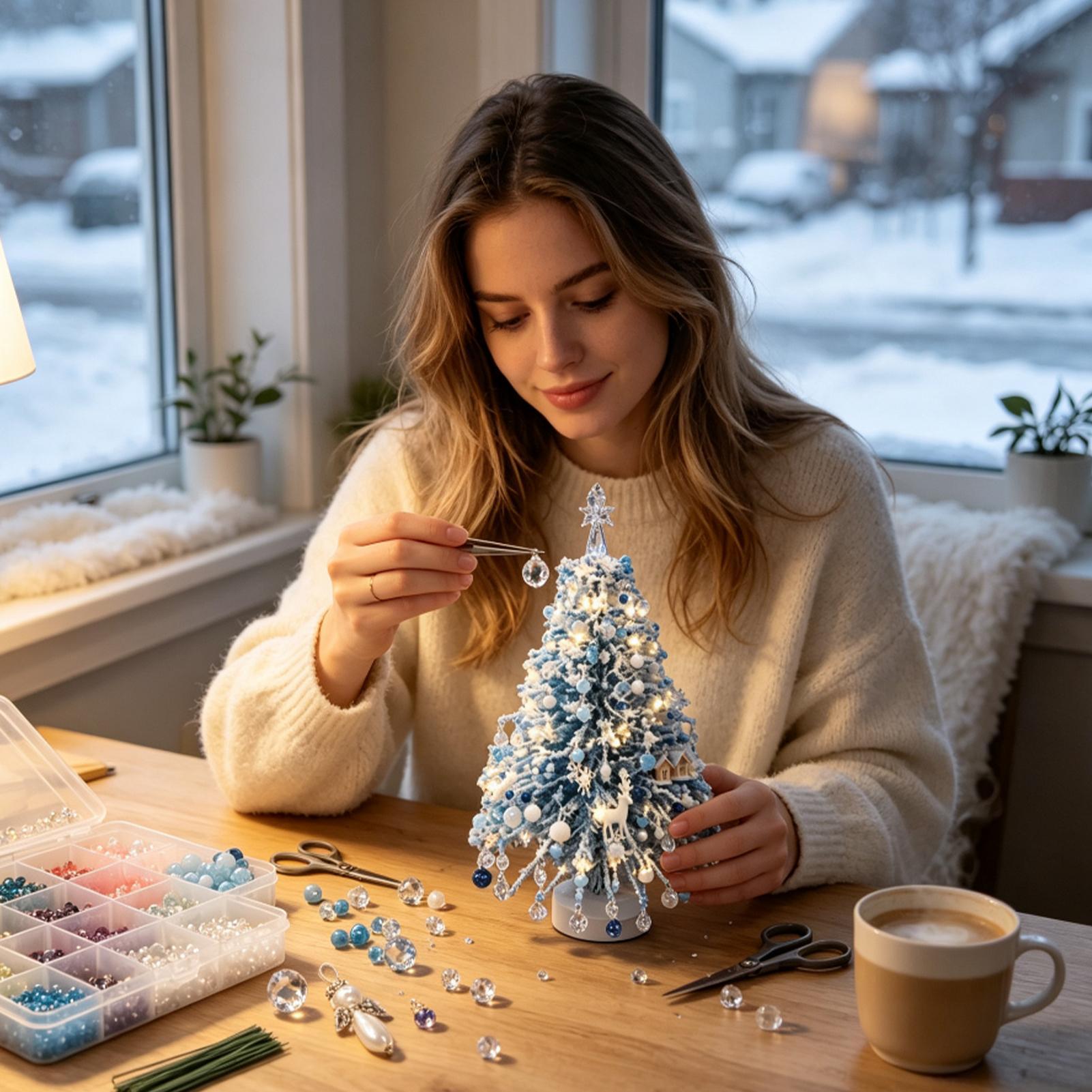 Seni Merangkai Manik-Manik Poh - Art Craft Winter ulasan dan harga