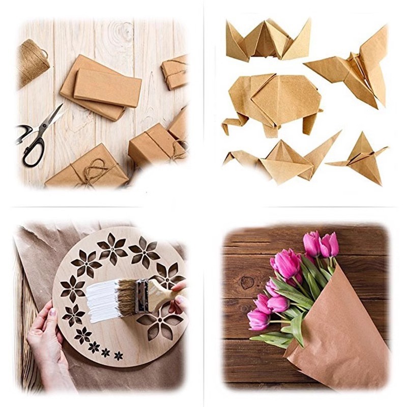 Kertas Kraft Coklat Ideal Untu - Art Craft Movement ulasan dan harga