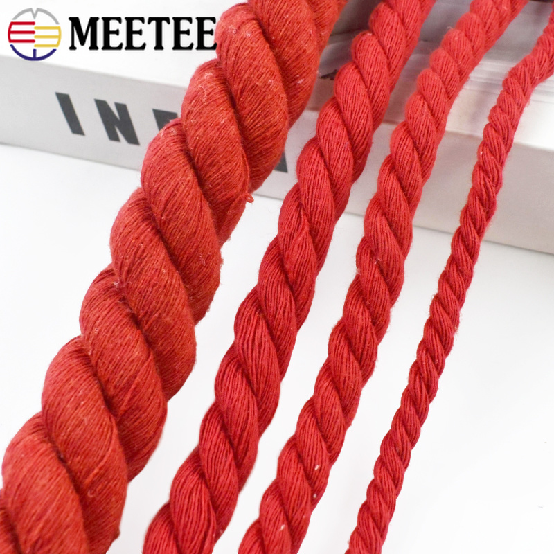 Tali Katun Merah 4/5/10M, Tali - Macrame Cord Cotton ulasan dan harga
