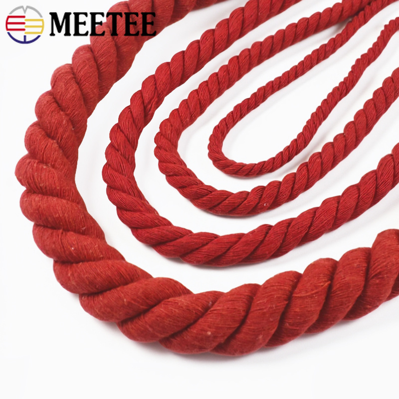 Tali Katun Merah 4/5/10M, Tali - Macrame Cord Cotton ulasan dan harga