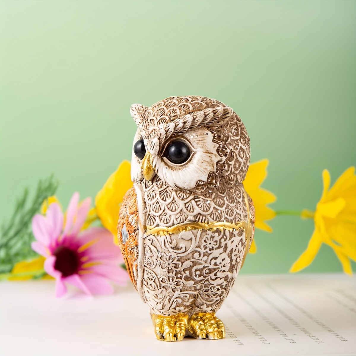 Patung Burung Hantu Resin Tren - Tv Art And Craft ulasan dan harga
