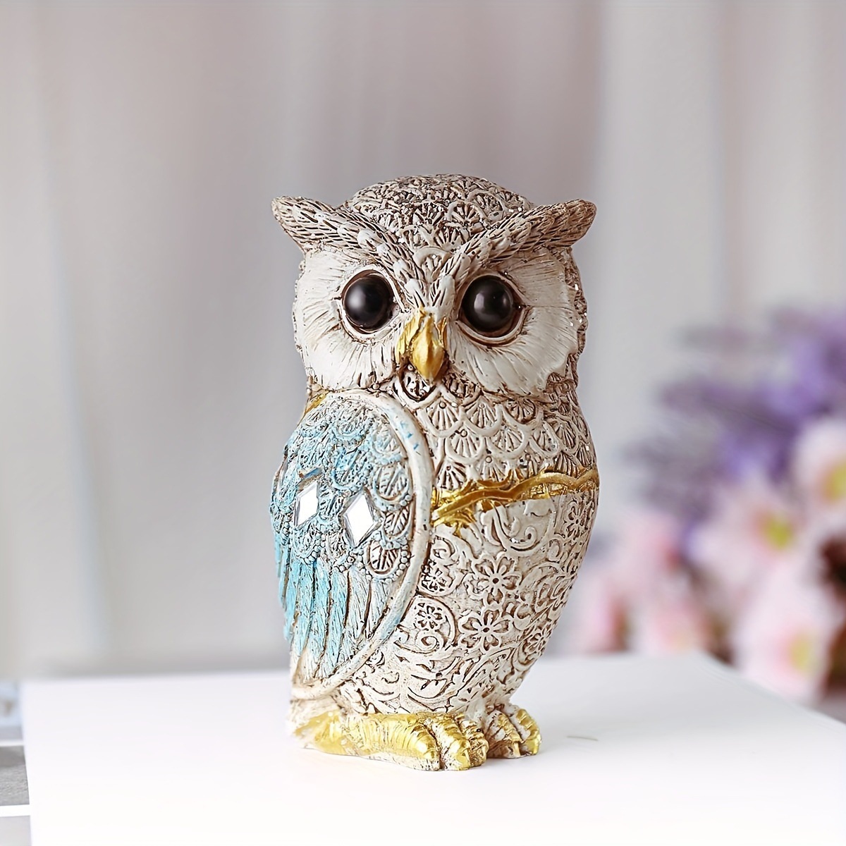 Patung Burung Hantu Resin Tren - Tv Art And Craft ulasan dan harga