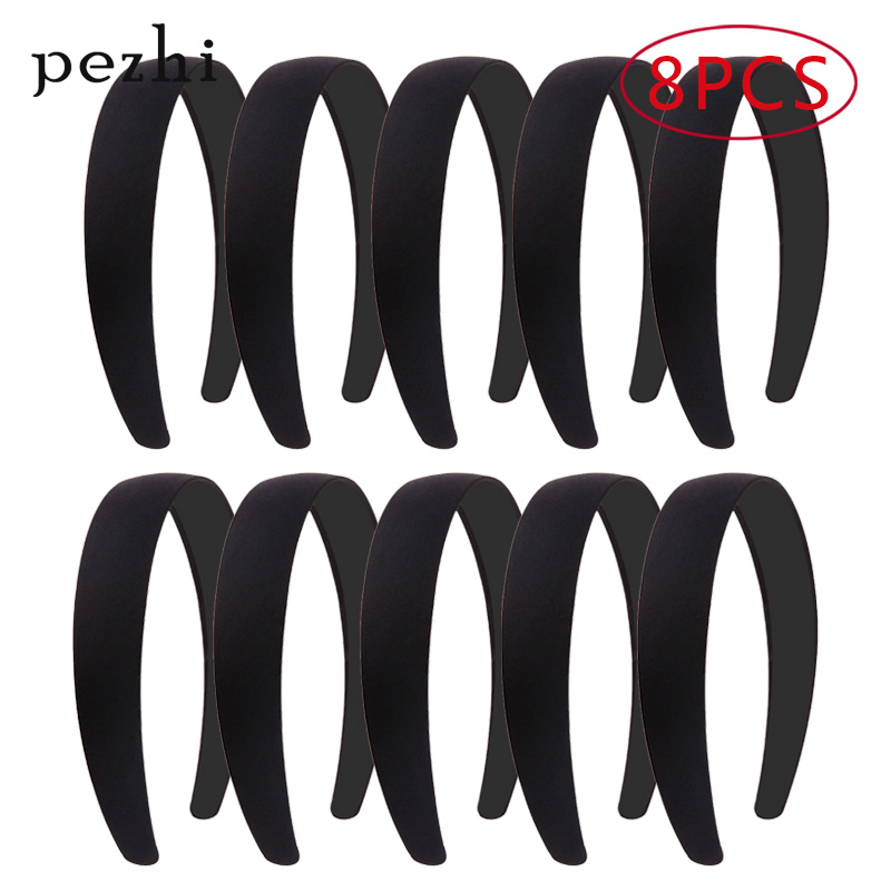 4 Buah Hitam Sederhana Lebar R - Art And Craft Hair ulasan dan harga