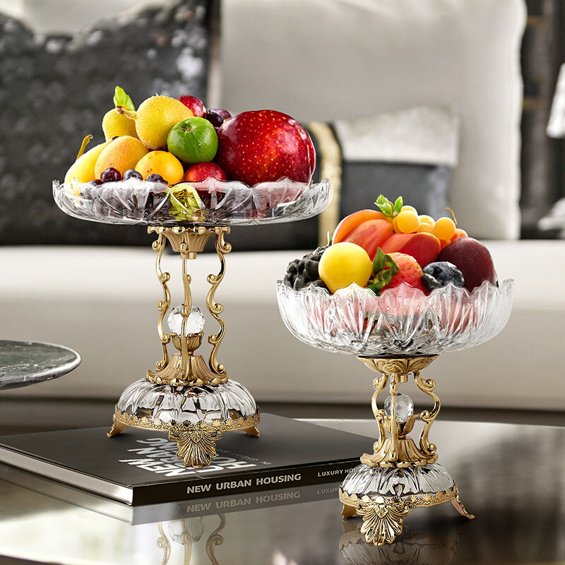 Piring buah tembaga mewah, rua - Art Craft Restaurant ulasan dan harga
