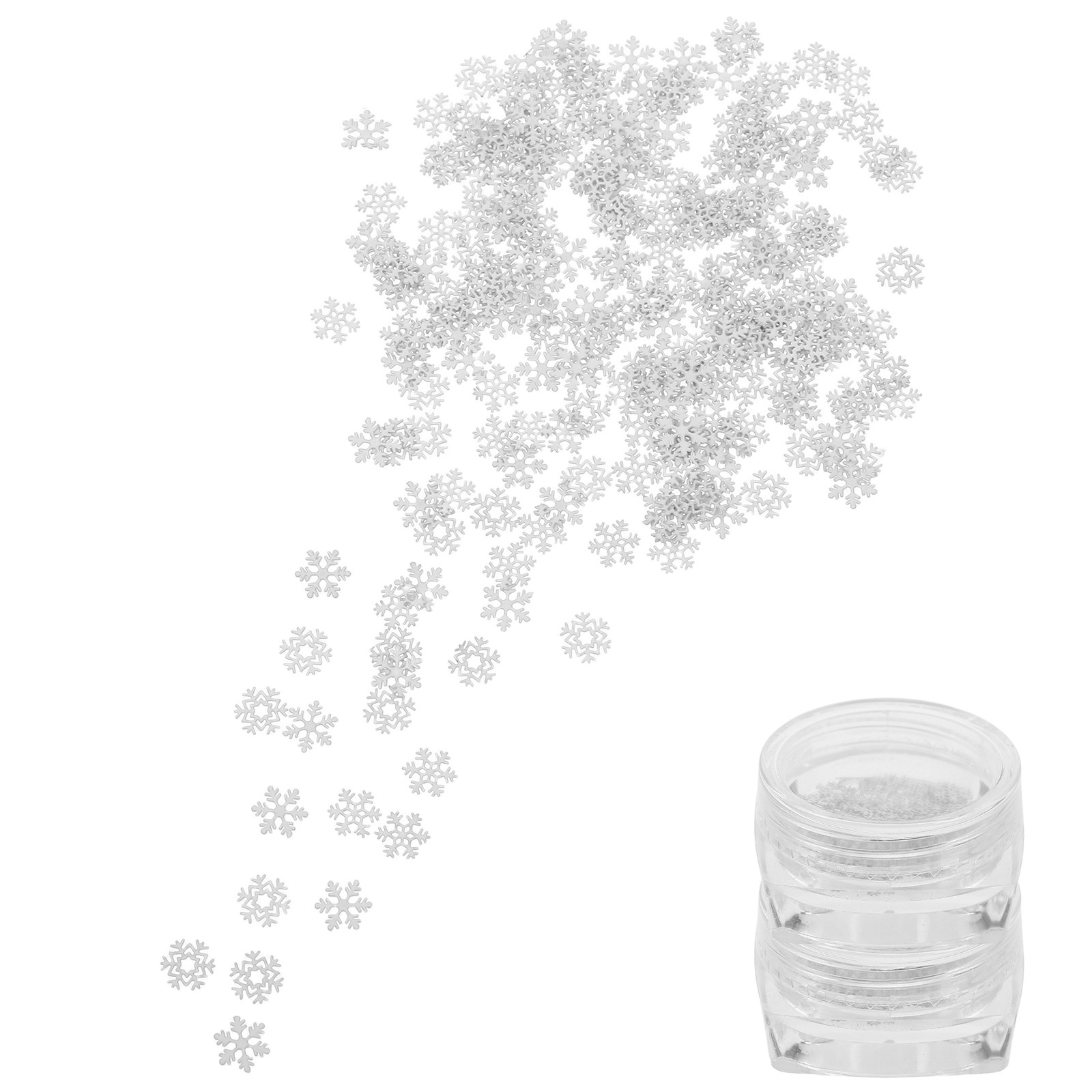 6 Kotak Hiasan Kuku Mini Bentu - Art Craft Winter ulasan dan harga