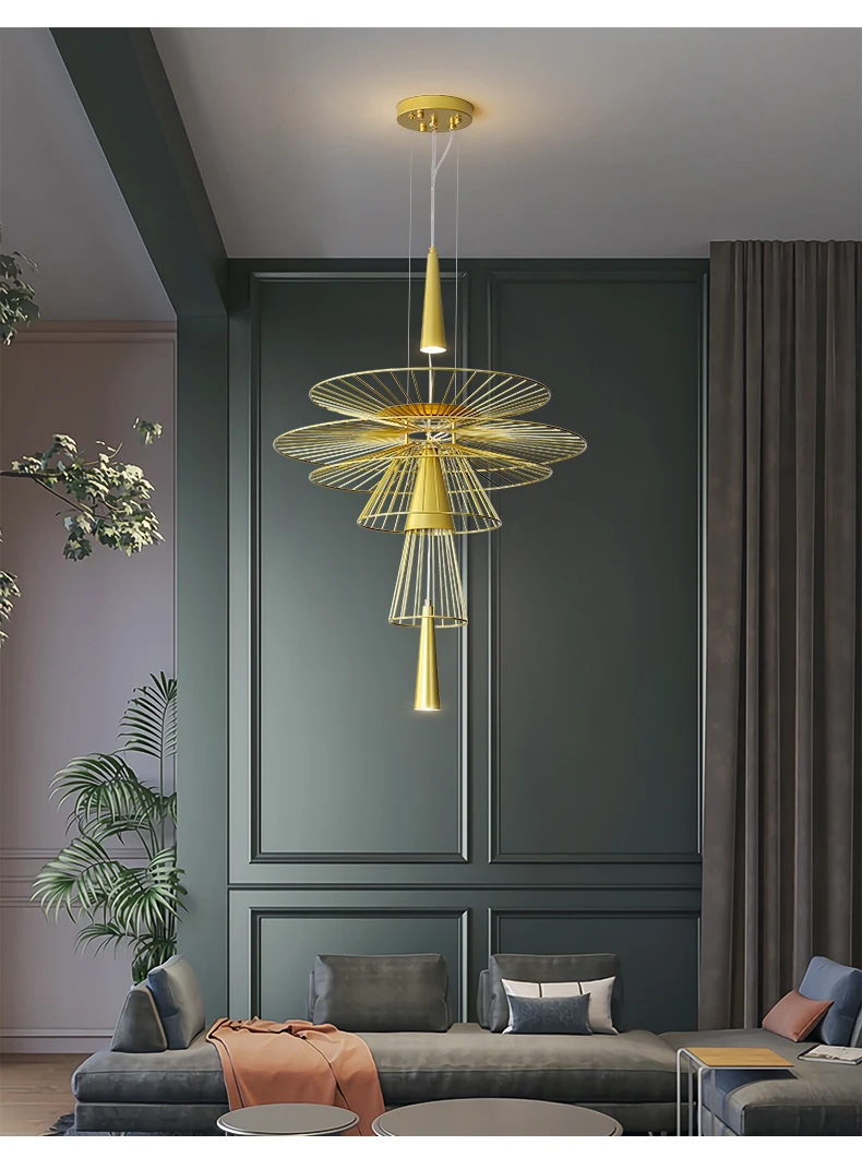 Lampu gantung LED Modern, lamp - Art Craft Restaurant ulasan dan harga