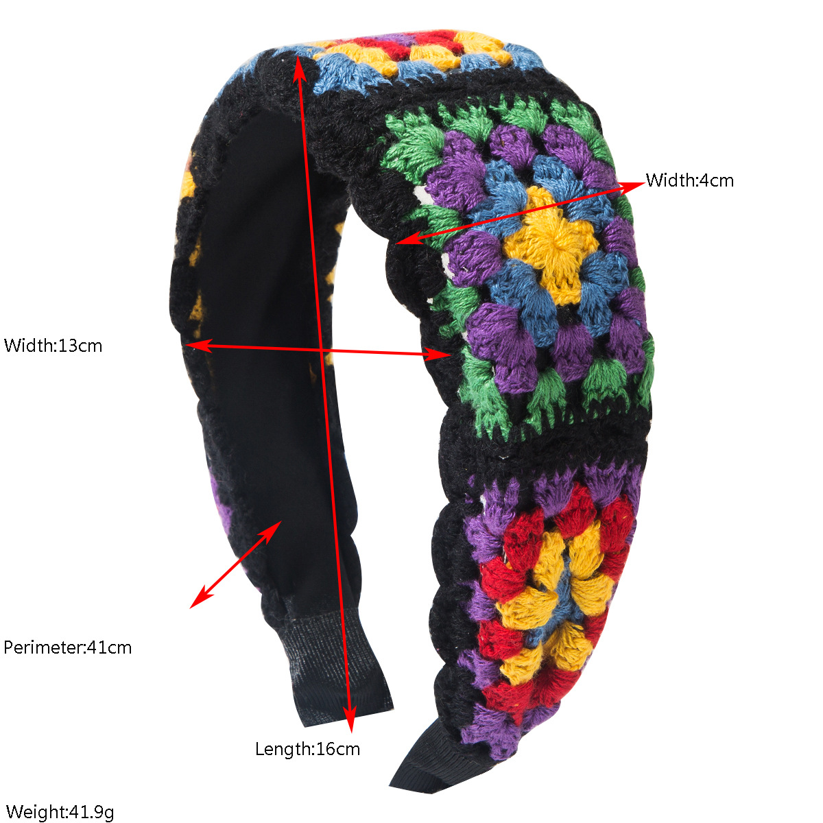 Headband Bunga Rajutan Tangan  - Art And Craft Hair ulasan dan harga
