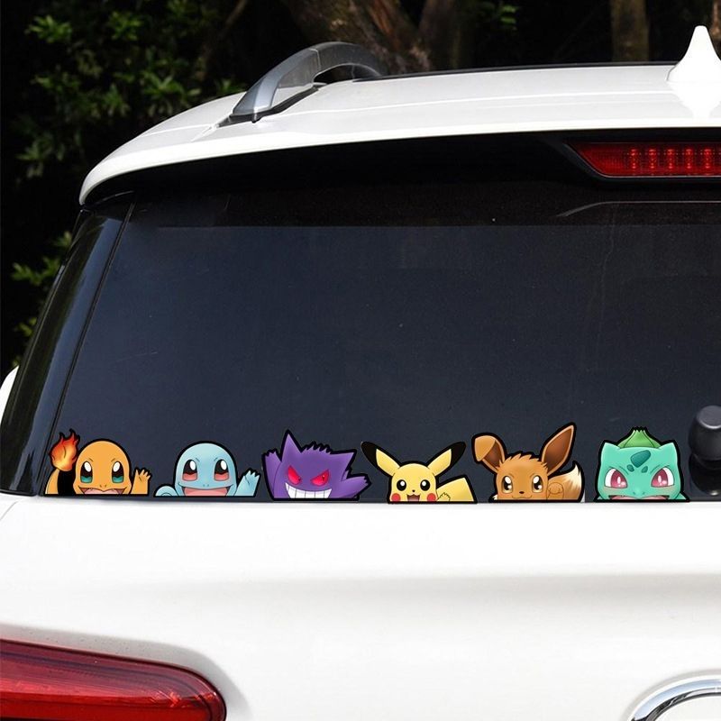 Stiker Mobil Pokémon Perekat S - Art Craft Activity ulasan dan harga