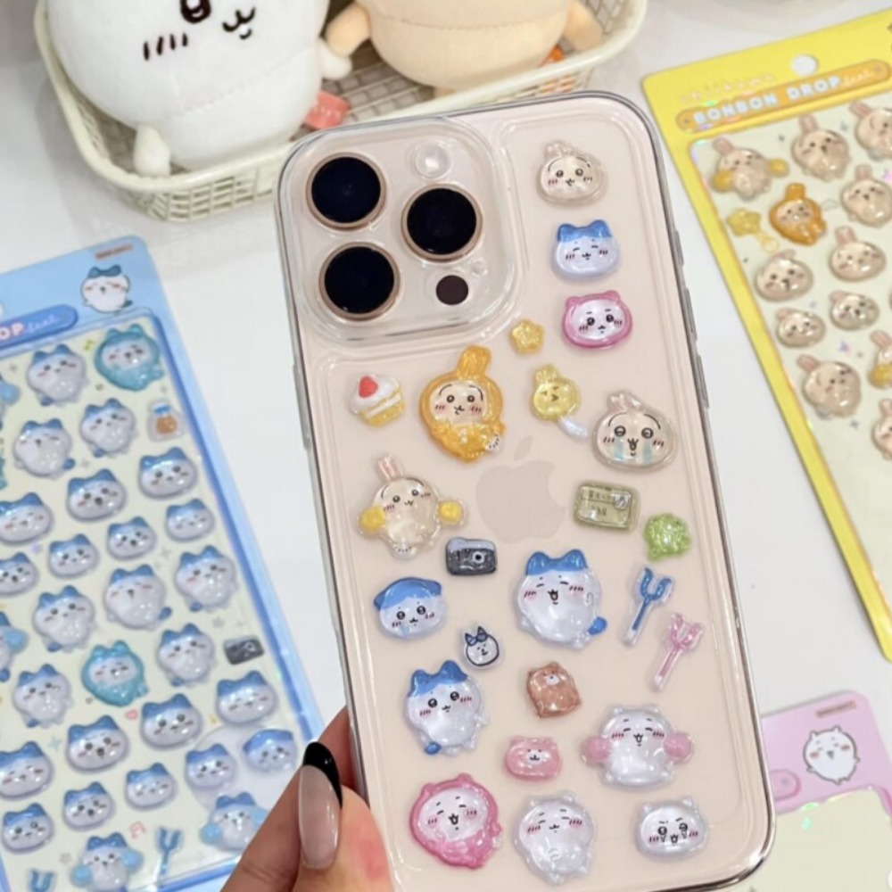 Stiker Embos Kristal 3D Chiika - Art Craft Stationery ulasan dan harga