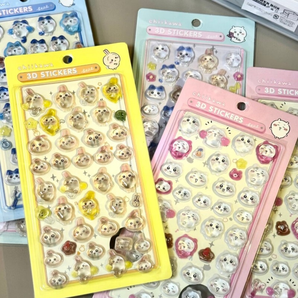 Stiker Embos Kristal 3D Chiika - Art Craft Stationery ulasan dan harga