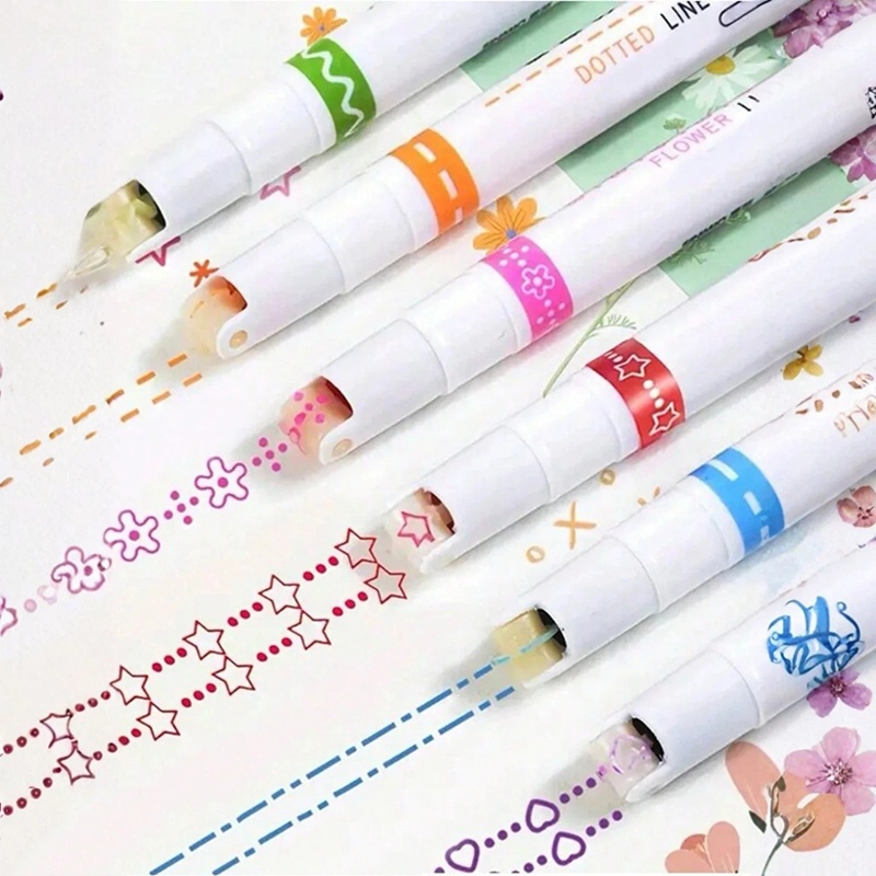 6 Buah Roller Tip Curve Liner  - Art Craft Stationery ulasan dan harga
