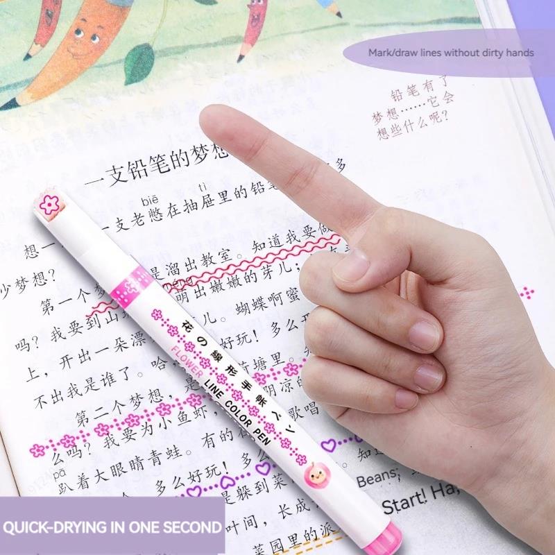 6 Buah Roller Tip Curve Liner  - Art Craft Stationery ulasan dan harga