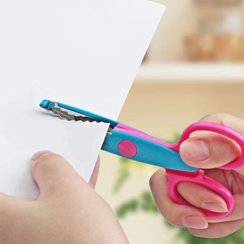 Gunting Dekoratif Pola Gelomba - Art And Craft Zig Zag Scissors ulasan dan harga