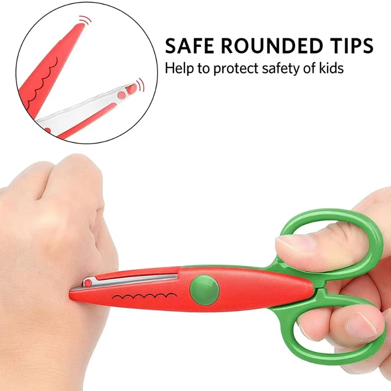 Gunting Dekoratif Pola Gelomba - Art And Craft Zig Zag Scissors ulasan dan harga
