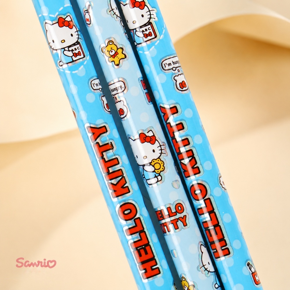Pensil Kayu Lucu Sanrio Hello  - Calligraphy Pen Set ulasan dan harga